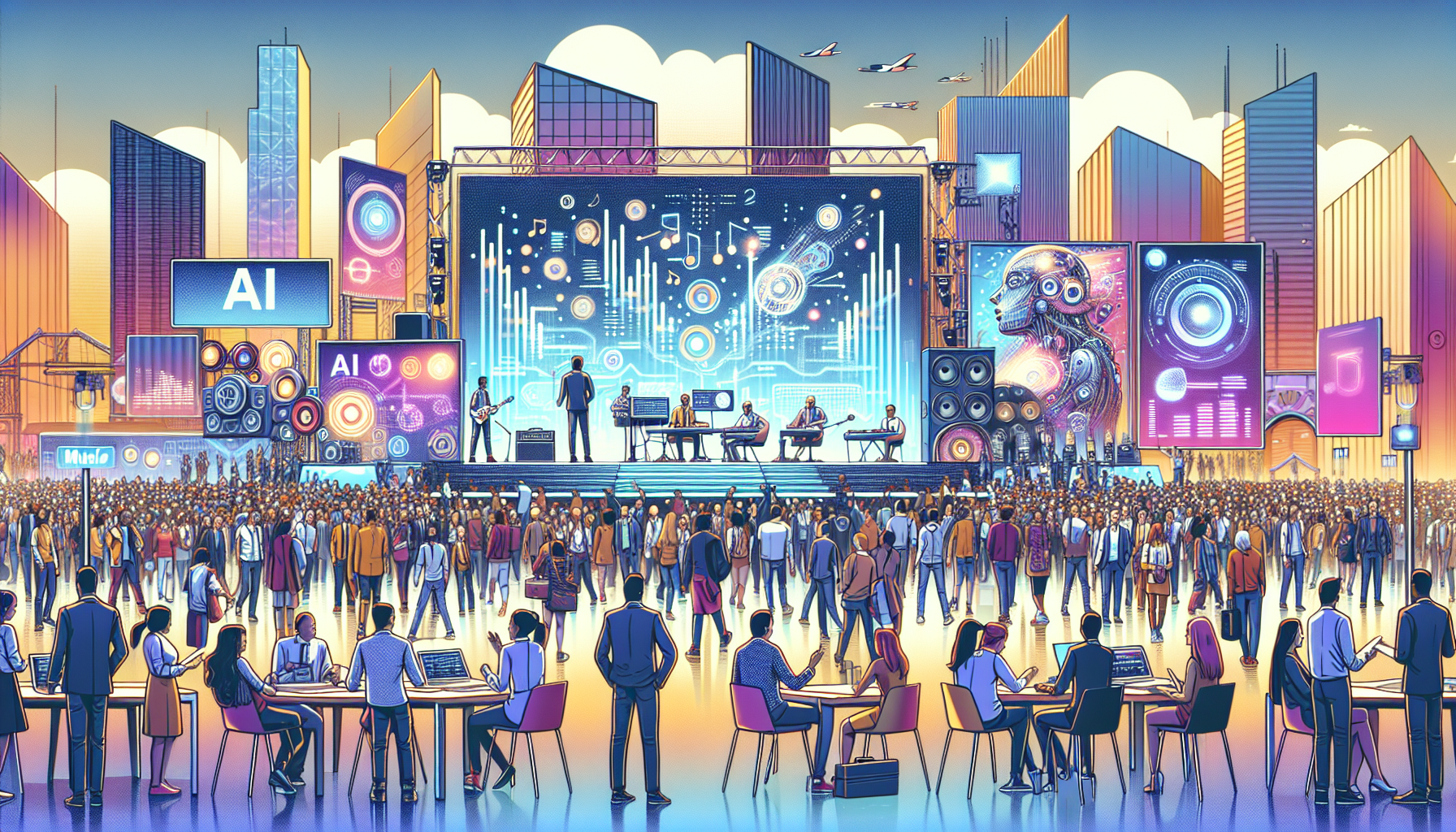 AI & the Music Industry: Harmonizing Tech and Tunes at Amsterdam's 2024 Conference